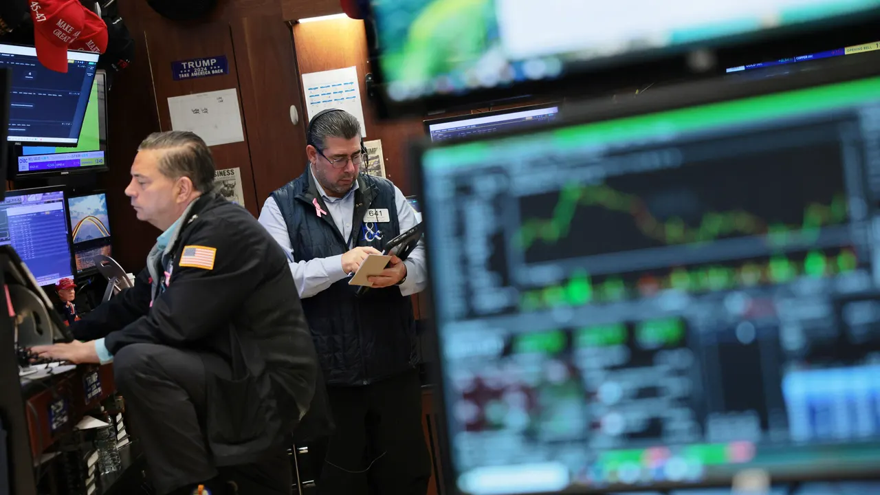 Bitcoin coin resting on stock market charts, symbolizing corporate bitcoin treasuries funded by preferred shares.