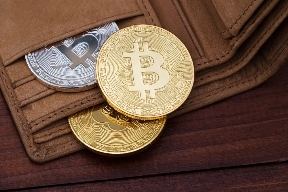 Bitcoin wallet interface showing a pending transaction with a fee increase warning, symbolizing a security flaw.