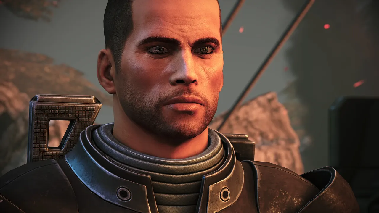 Dark empty game studio office suggesting the closure of BioWare, with Mass Effect and Dragon Age themed artwork on a monitor.