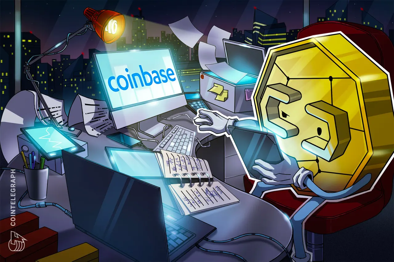 Coinbase logo on a smartphone screen next to a padlock icon symbolizing a customer data exposure at a third-party vendor.
