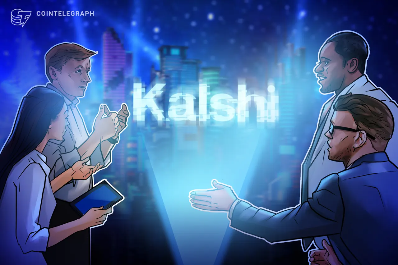 Kalshi prediction market trading screen showing event contracts next to a basketball and financial index chart.