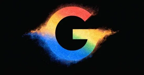 Smartphone showing app store icons next to a South Korean flag, symbolizing regulatory fines on Apple and Google.