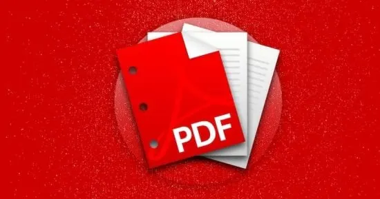 A smartphone showing the Gemini app previewing and editing a PDF document inside a chat window.